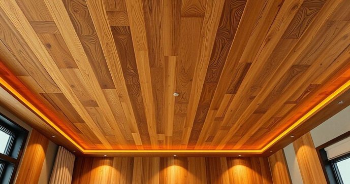 Forro de cedrinho mesclado: eleg&acirc;ncia e durabilidade para sua decora&ccedil;&atilde;o