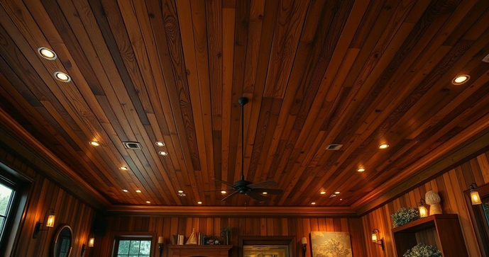 Forro de Cedrinho Vermelho Pre&ccedil;o Acess&iacute;vel