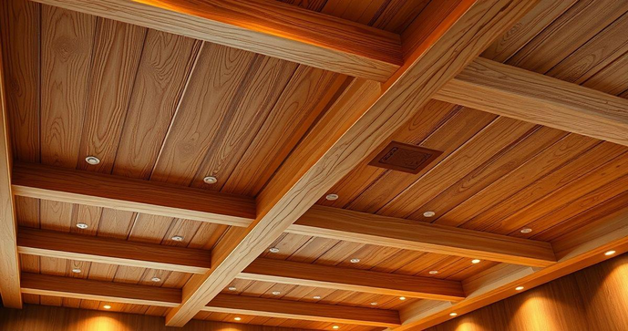 Forro de madeira cedrinho transforma ambientes com eleg&acirc;ncia e durabilidade