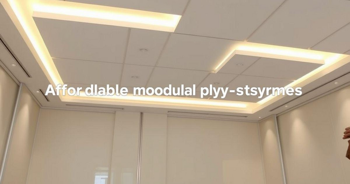 Como o Pre&ccedil;o do Forro Modular de Isopor Pode Transformar Seu Ambiente