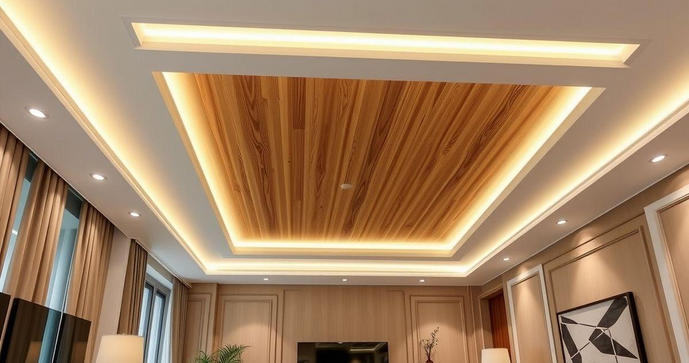 Forro de PVC Cor Madeira &eacute; a Solu&ccedil;&atilde;o Ideal para Ambientes Elegantes e Modernos