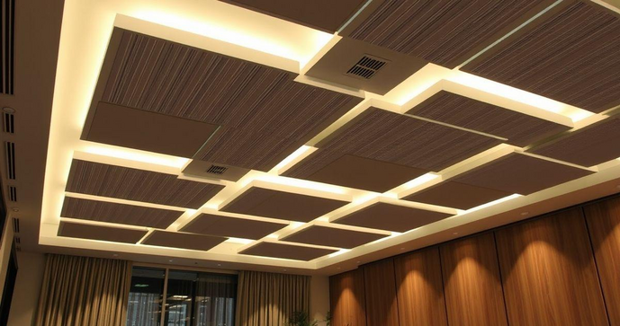 Forro Modular Ac&uacute;stico: Solu&ccedil;&atilde;o Eficiente para Ambientes Silenciosos