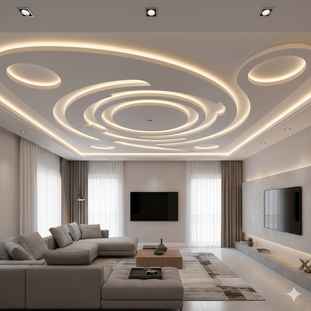 forro de gesso para comércio