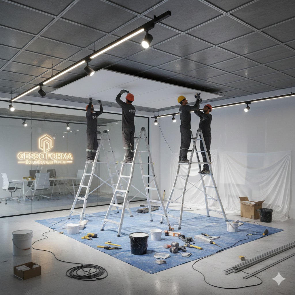 empresa de forro de gesso