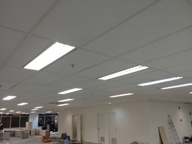 Forro modular de gesso